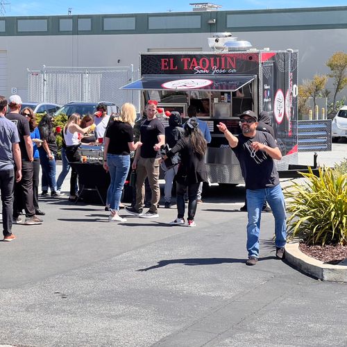 I booked El Taquin truck for a work event and work