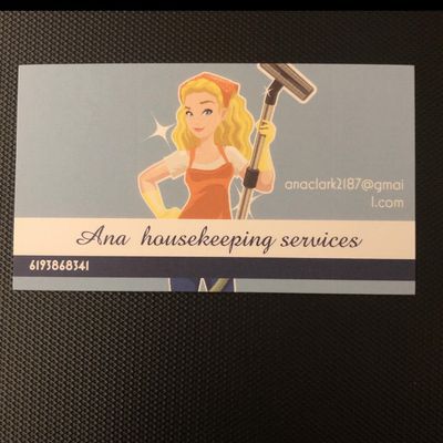 Avatar for Ana clark house keeping Services