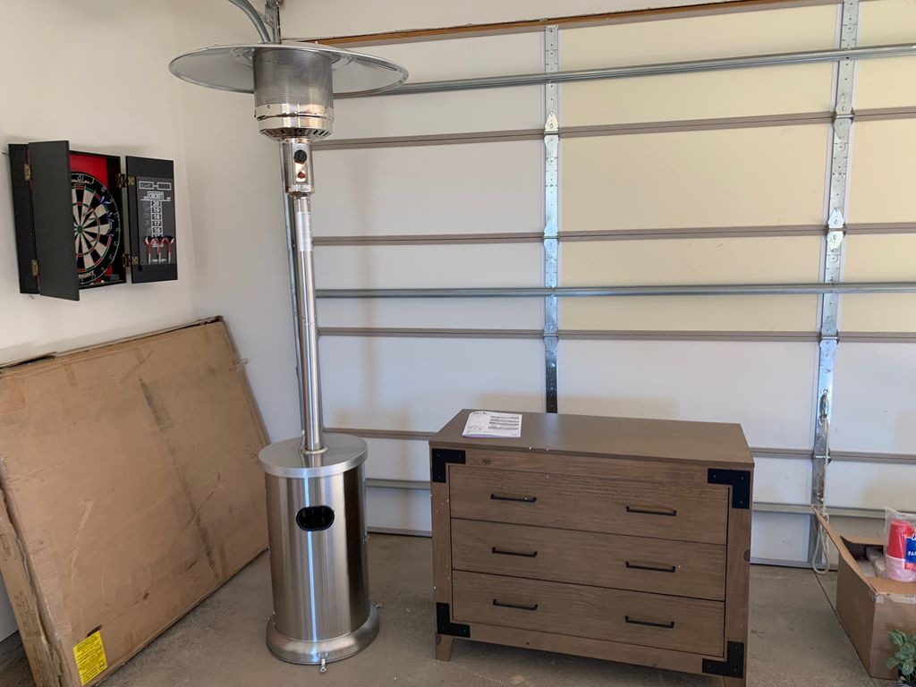 Outdoor heater and Dresser Assembly