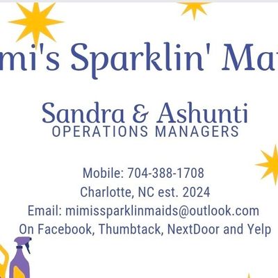Avatar for Mimi's Sparklin' Maids, LLC