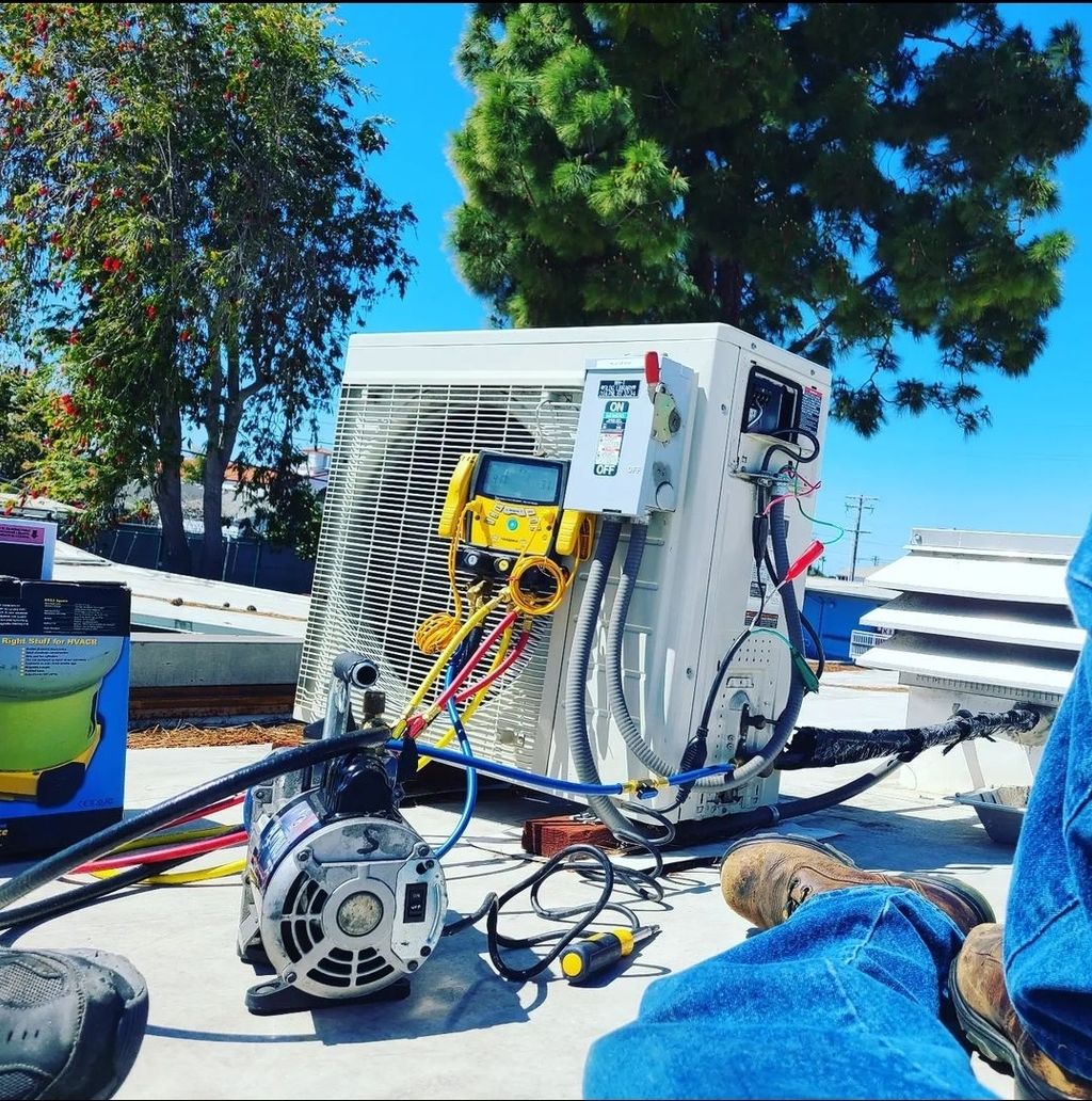 mini split leak repair