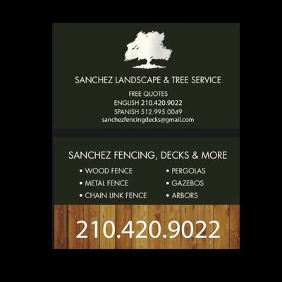Avatar for Sanchez Fencing, Landscape, & Tree Service.