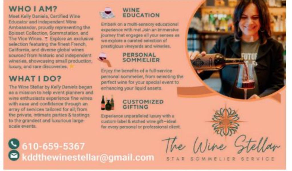 Sommelier Services & Lessons