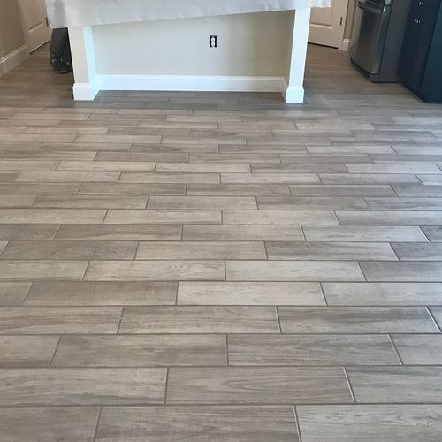 Floor Tile - Before