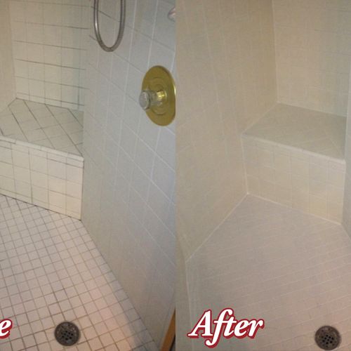 Shower Before & After