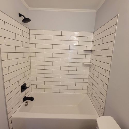 Bathtub & Tile install