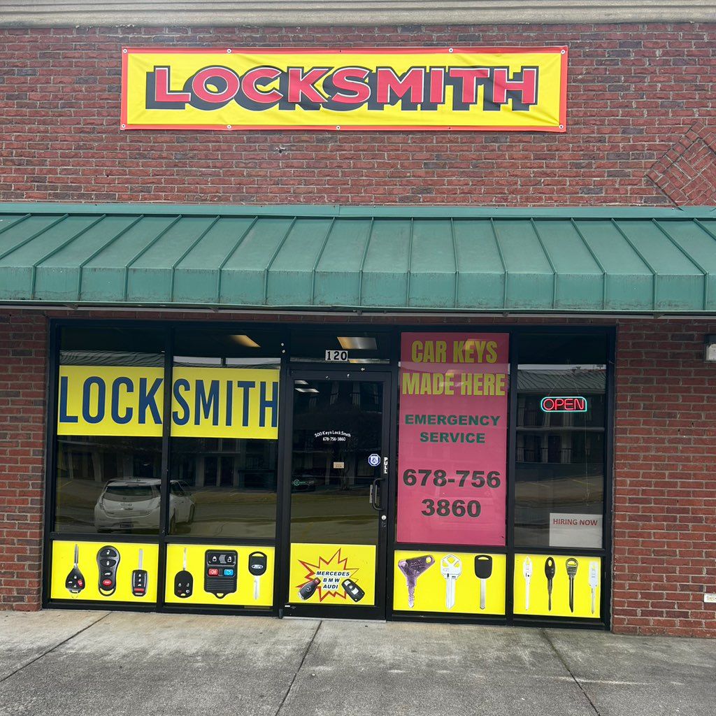 500 keys locksmith