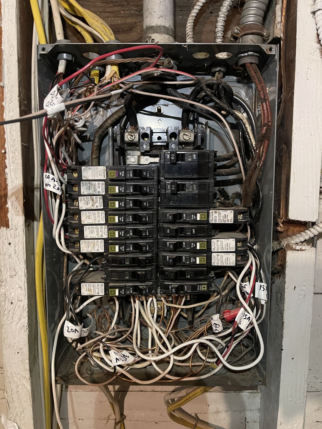 Circuit Breaker Panel or Fuse Box Installation