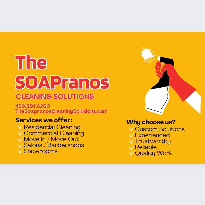 The Soapranos Cleaning Solutions