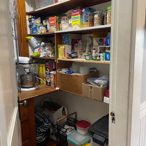 Home pantry- after