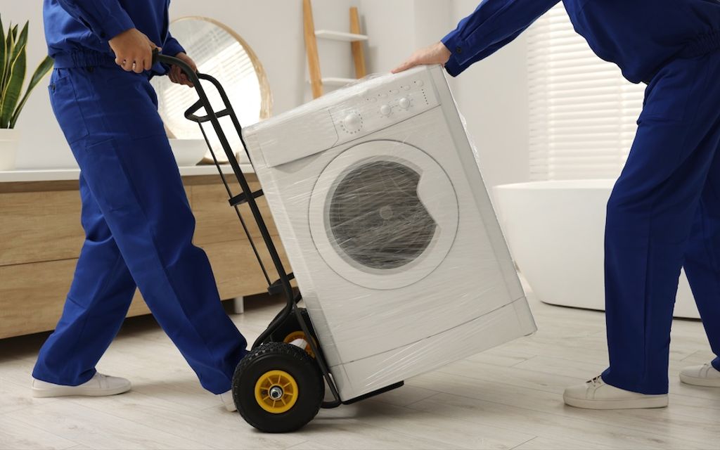 How to move a washer and dryer to your new home.