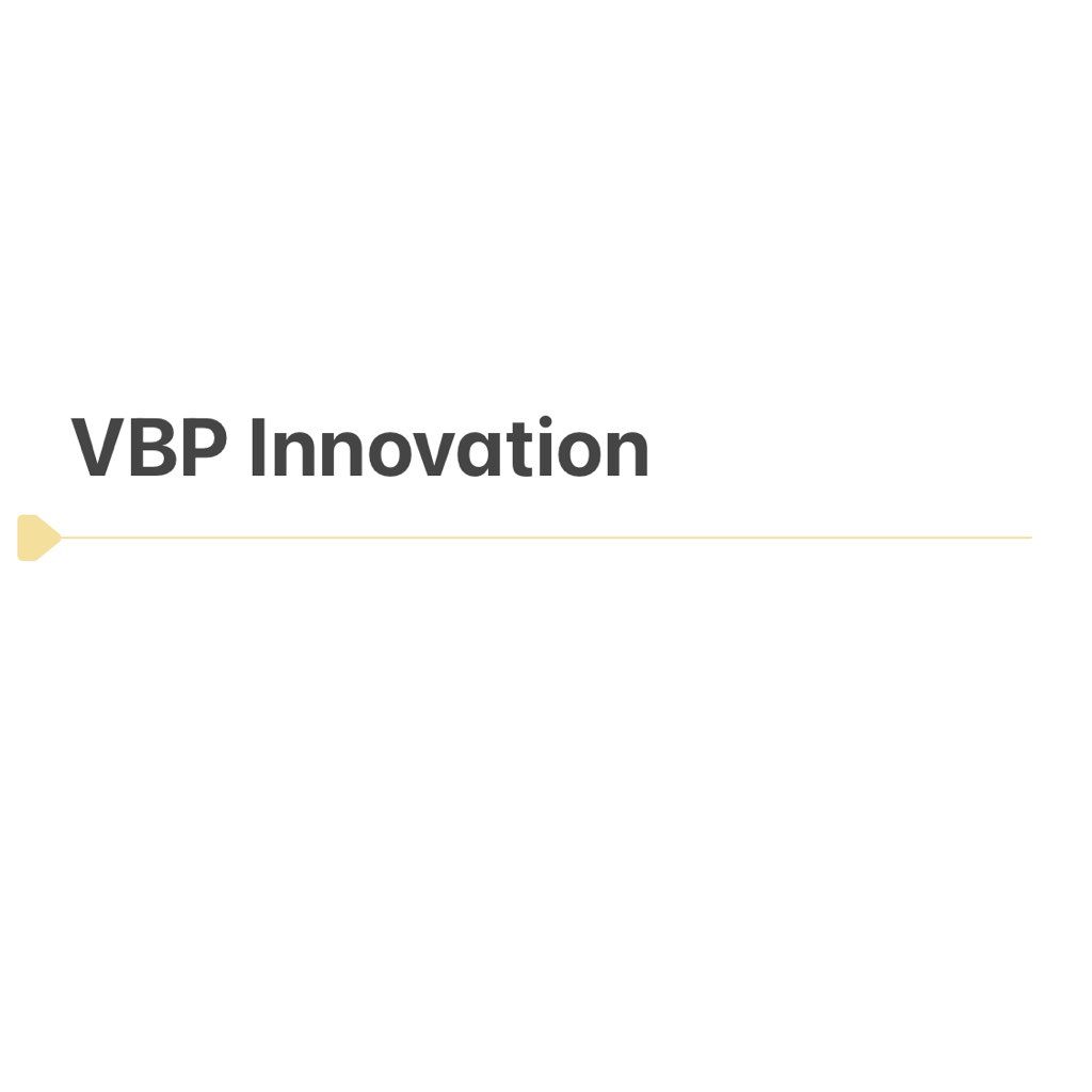 VBP Innovation