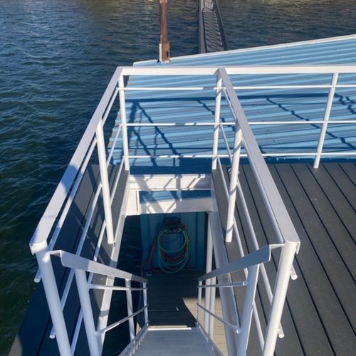 TD did an excellent job on our dock. Added a stair