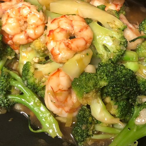 Chinese Shrimp & Broccoli