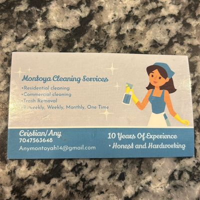 Avatar for Montoya cleaning Services
