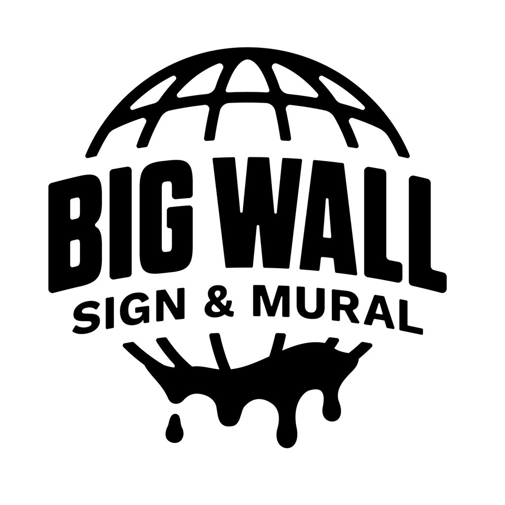 Big Wall Sign and Mural