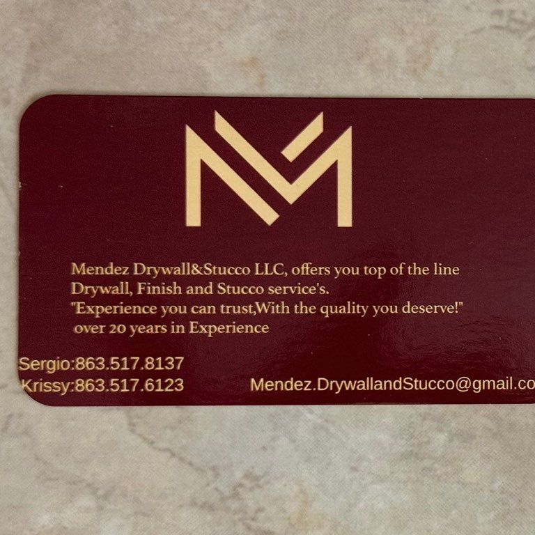 Mendez Drywall & Stucco LLC