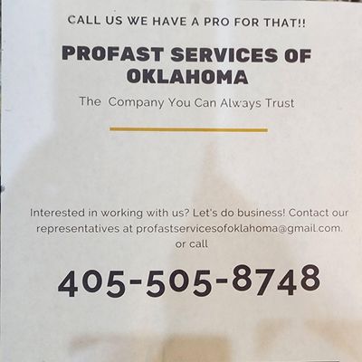 Avatar for Profast Services of Oklahoma