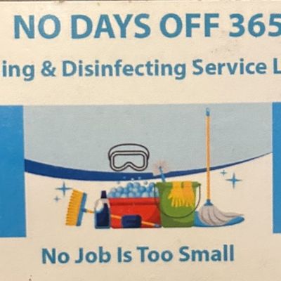 Avatar for No Days Off 365 Cleaning Service