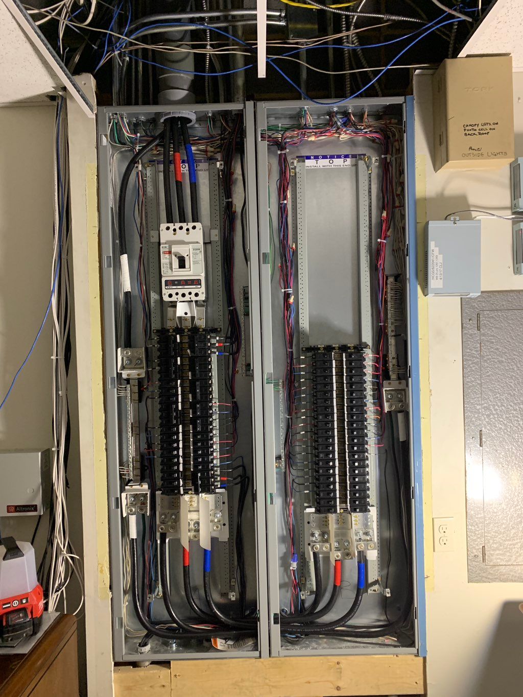 Installed new panels. After picture 2/2