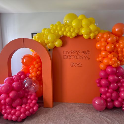 Julia's Balloon Decor delivered exceptional creati