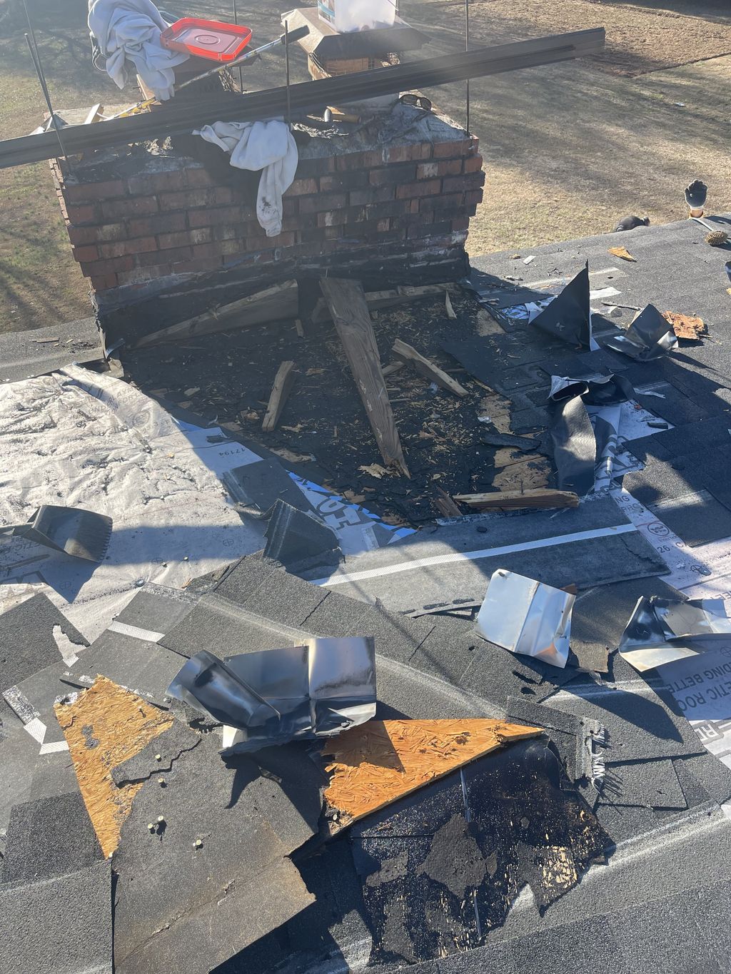 Before Roof Repair 