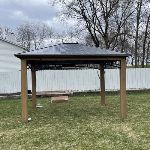 Gazebo Installation and Construction