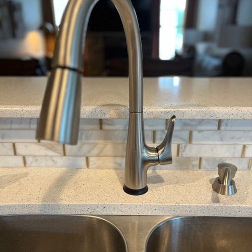 I wanted to replace my existing kitchen faucet. Do