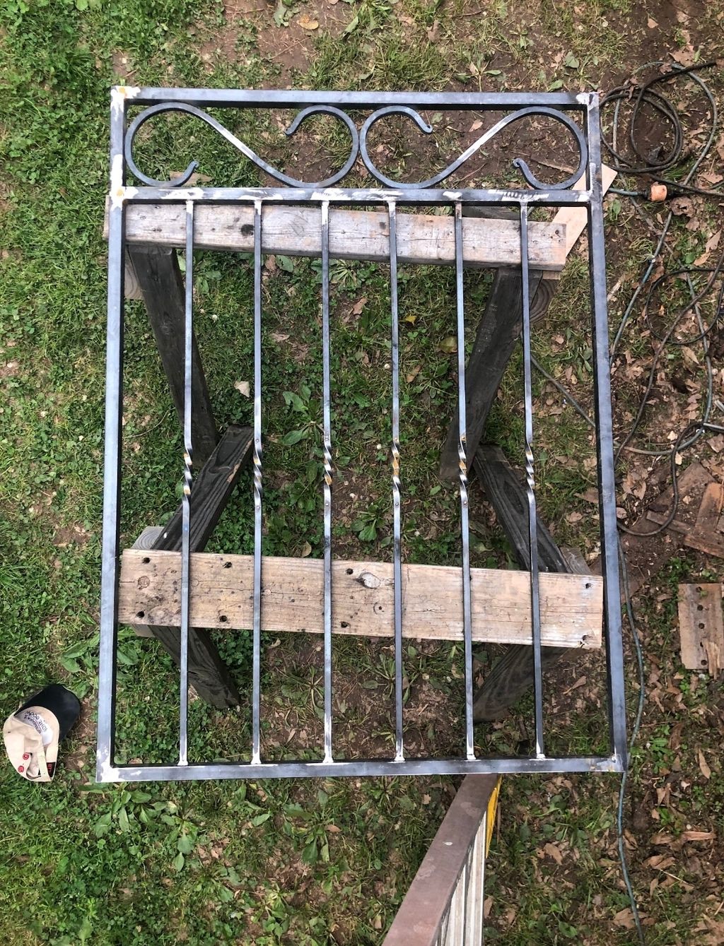 hand forged gate 