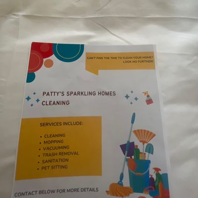 Avatar for Patty’s Sparkling Homes
