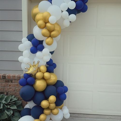 Quick last minute prom balloon Arch 