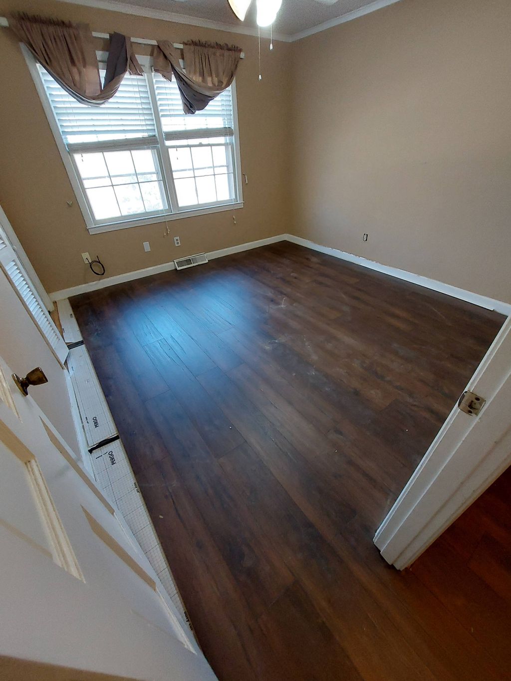after laminate install