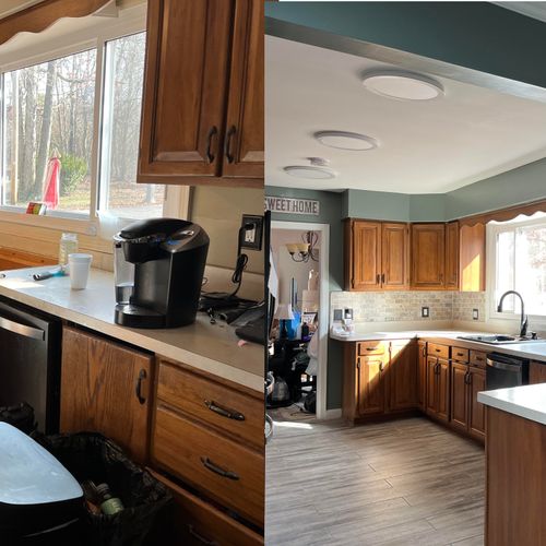 Before/After Kitchen Remodel