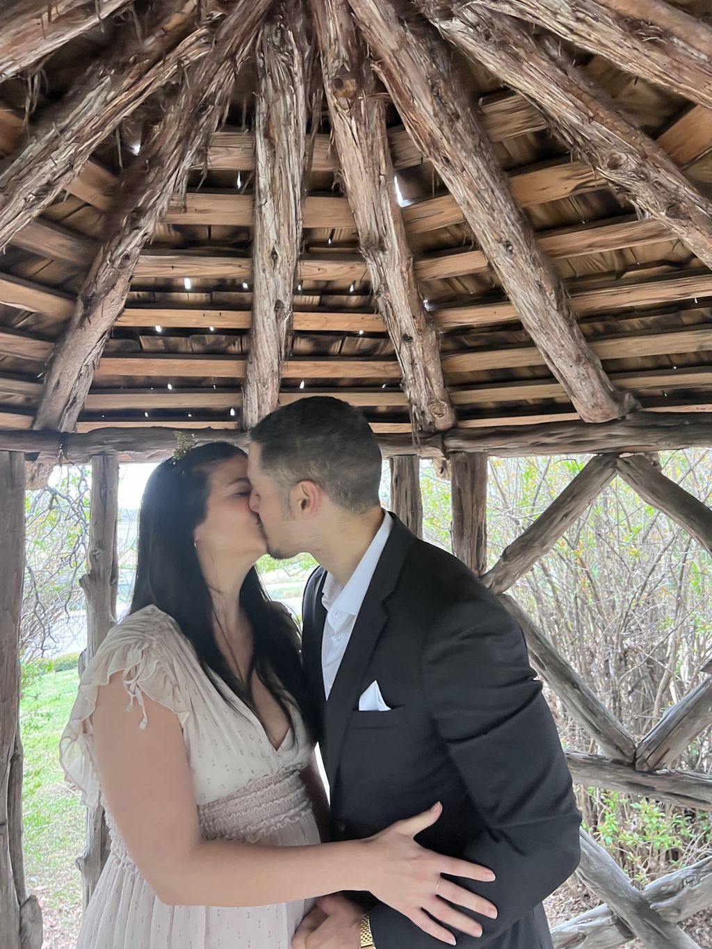 You may seal your vows with a kiss!