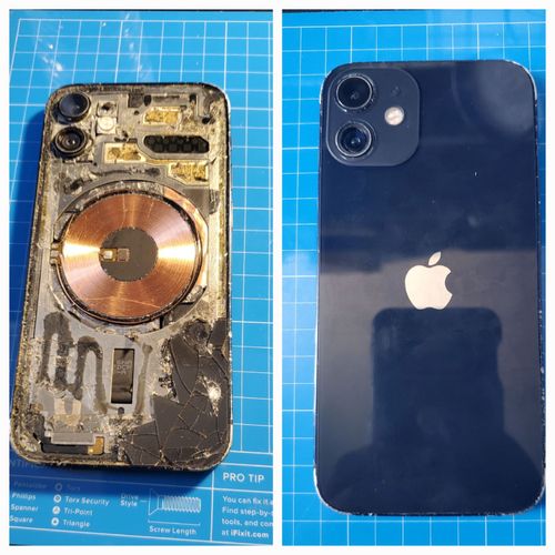 Quick and professional. The repair was completed i