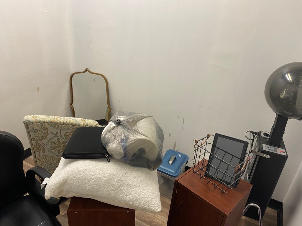 Before salon setups 
