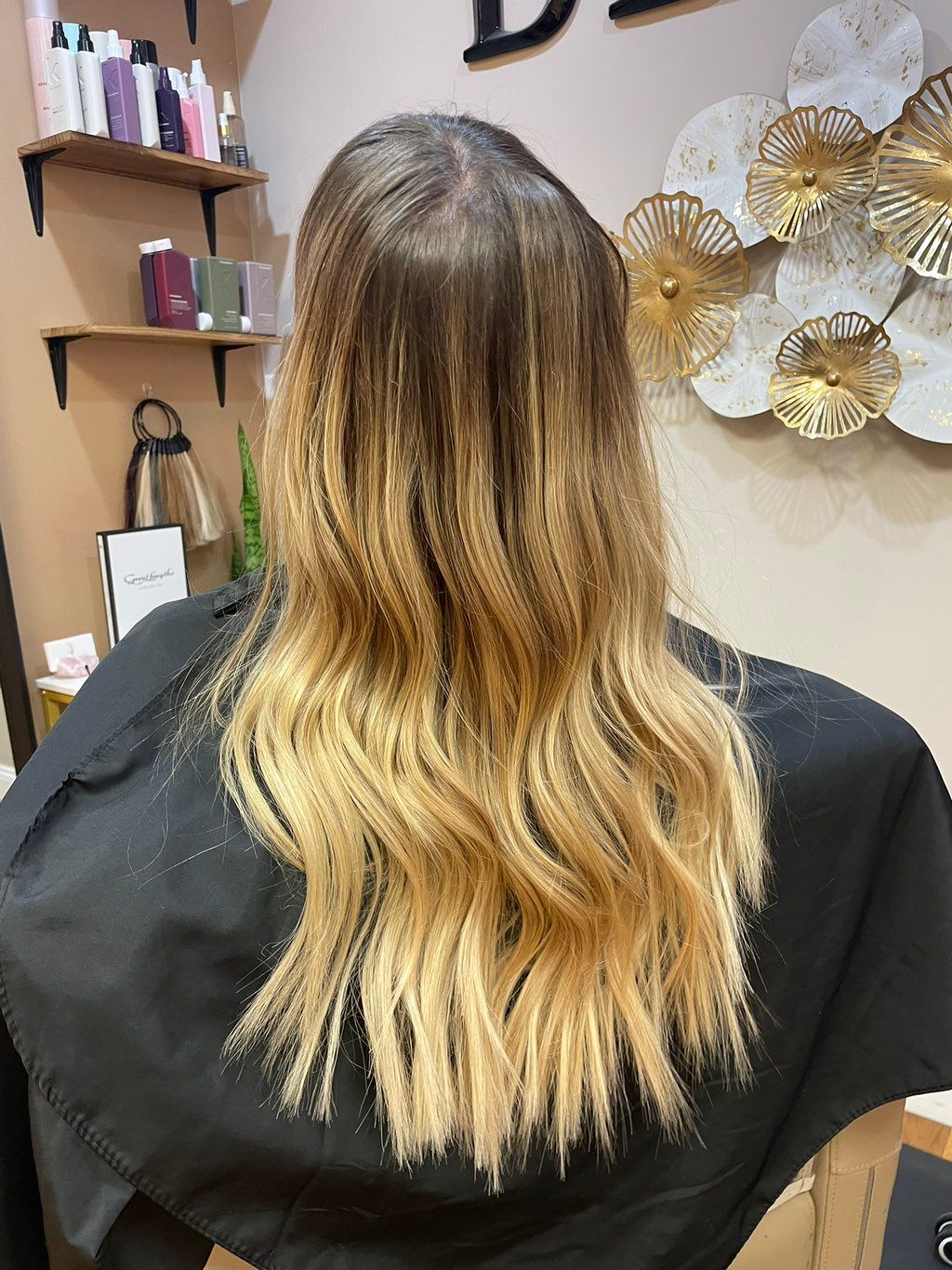 Great lengths extensions & color