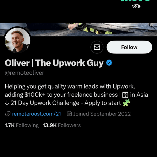 Built up Oliver's online presence to get more clie