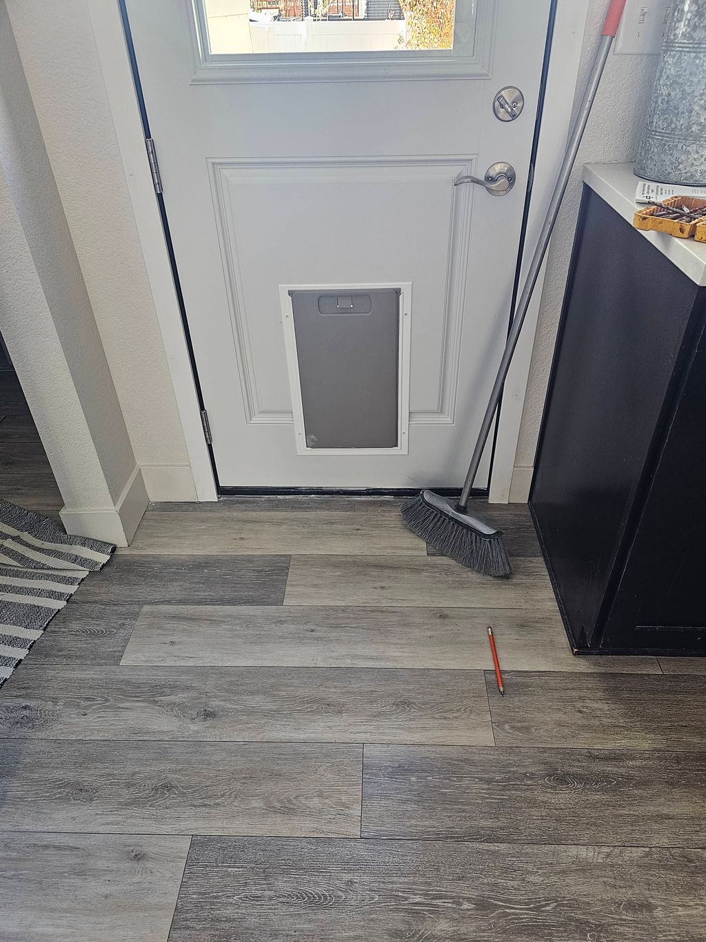 Doggy Door installation 