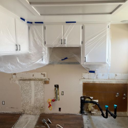 Before water damage: Remediation