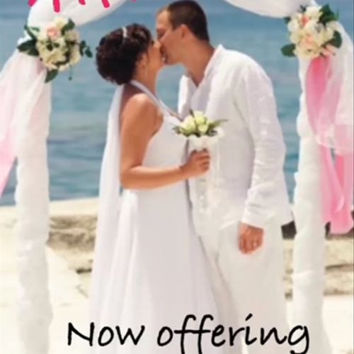 We are now offering full service elopements. Ask u