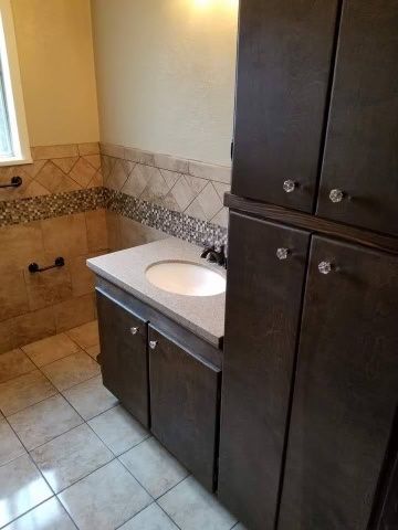 Chris did an excellent job on my bathroom remodel.