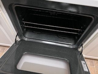 Cleaned stove and removed stubborn stains