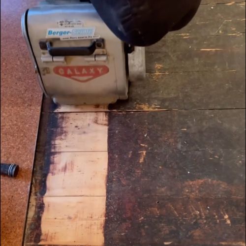 Hardwood Floor Refinishing