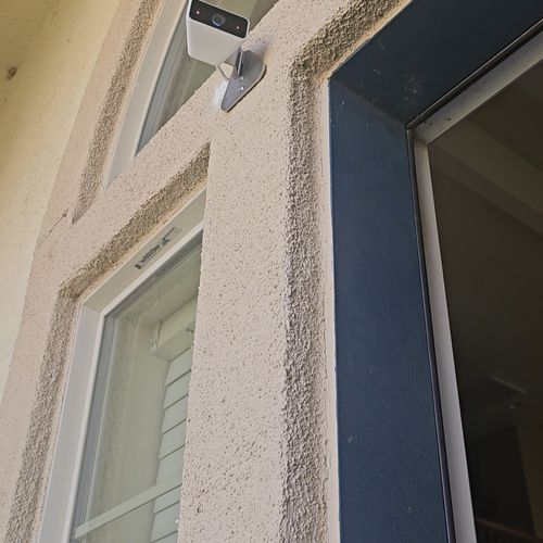 installing a video surveillance camera
