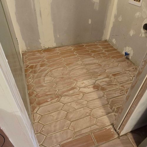 terracotta tile flooring