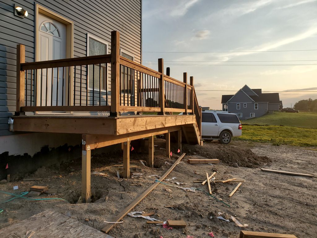 Front porch add-on