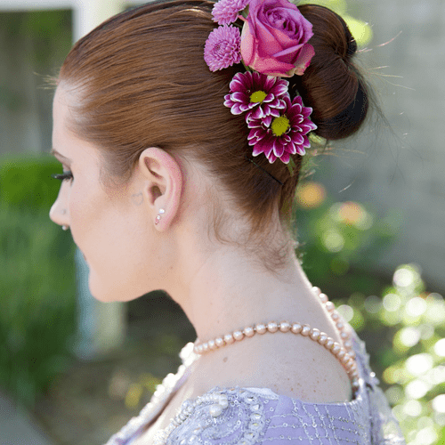Engagement Hair Styling