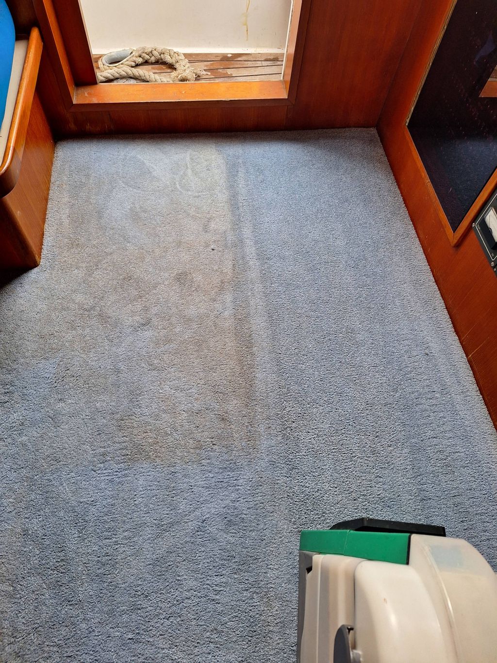 Carpet steam cleaning