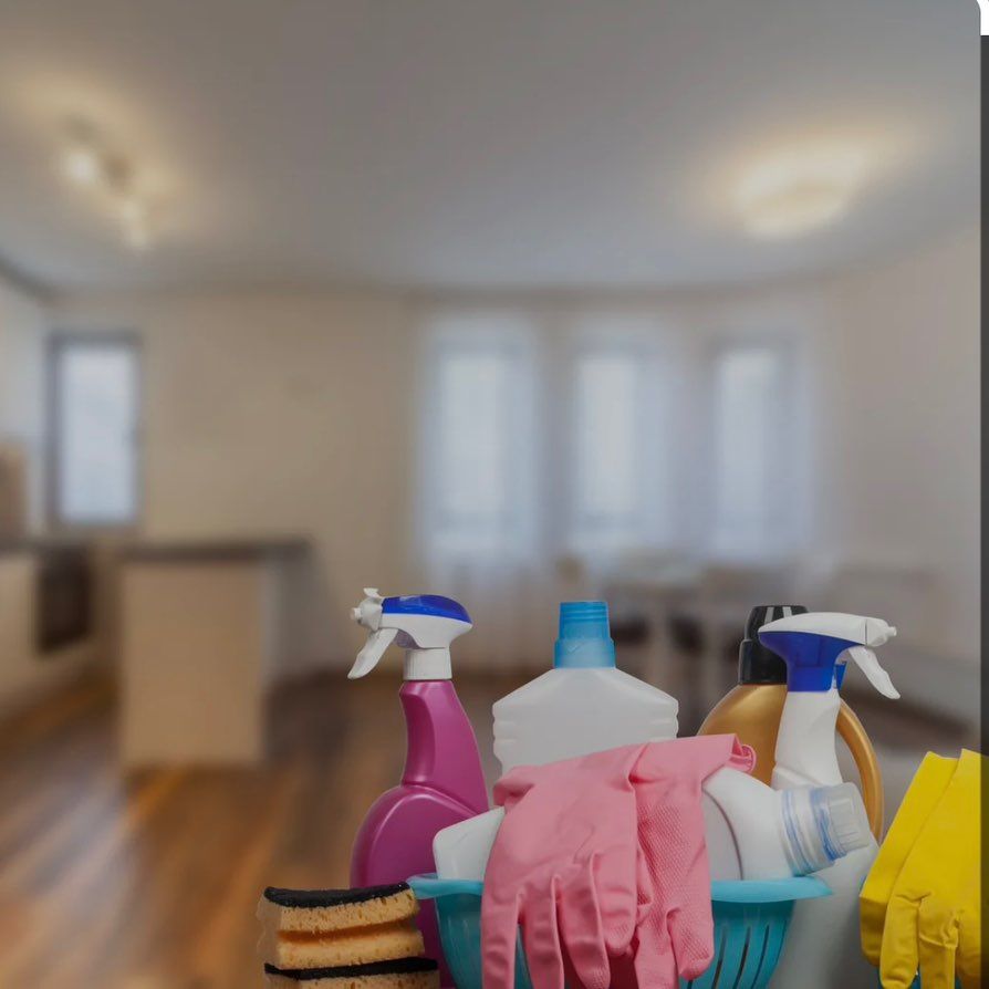 Marie cleaning